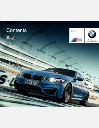 bmw m3 2016 owners manual